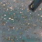 Pétale or bleu