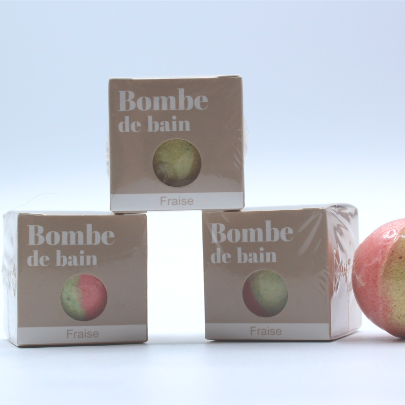 Fraise - Bombe de bain